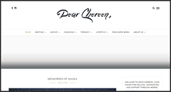 Desktop Screenshot of dearchereen.com